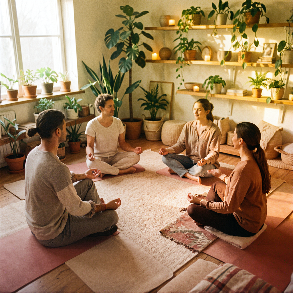 Community gathering at The Third Place